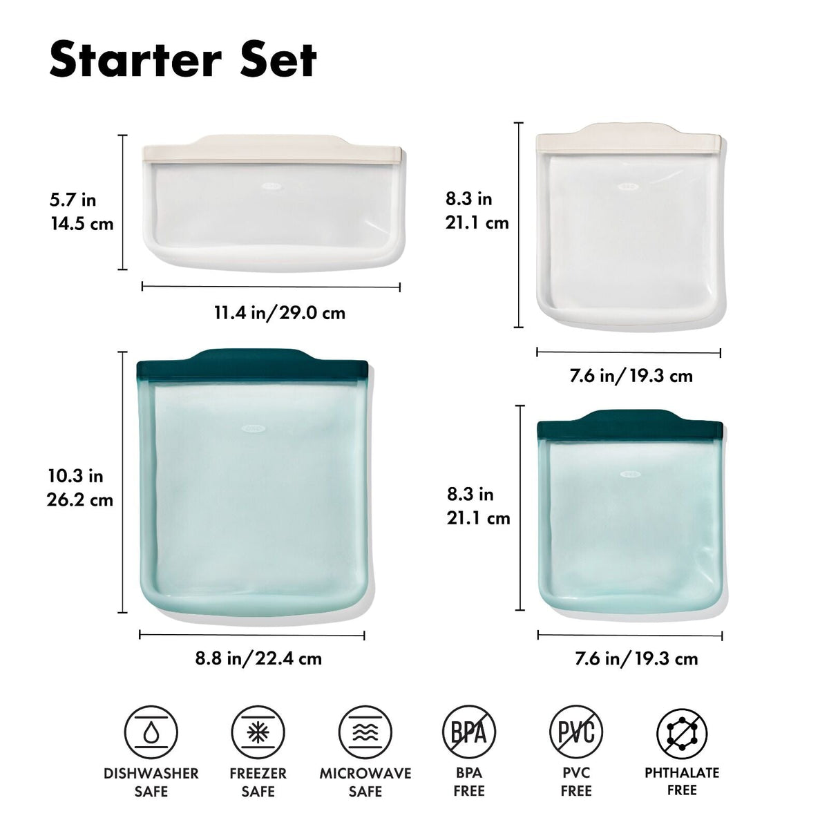silicone-reusable-bag-4-piece-starter-set-oat-lagoon-u2 oxo__silicone-starter-set_113910009.jpg