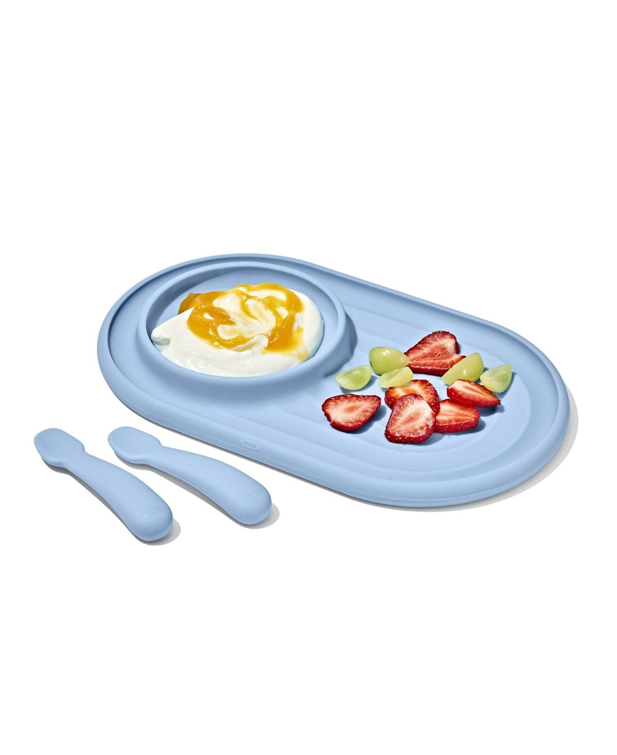 textured-suction-plate-and-spoons-set-3-piece-f7 tot_61177200_developmental-plate-2-spoon-set-dusk_macys_pdp_00_main.jpeg
